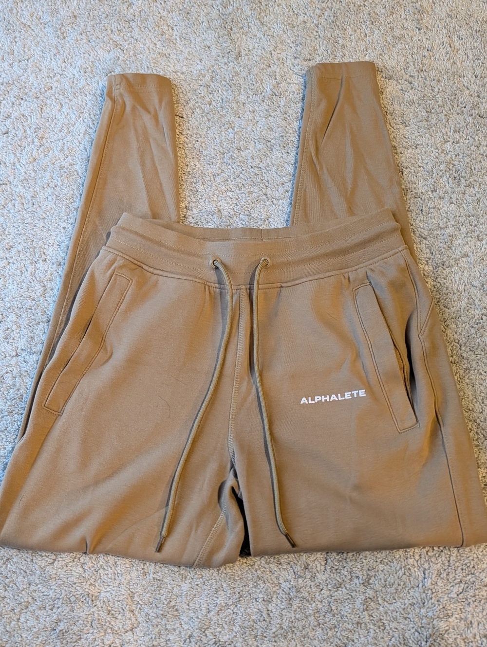 Alphalete Tan Joggers